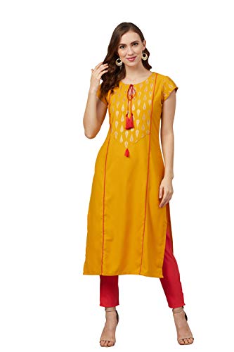 Image of ZIYAA Women's Synthetic Kurta