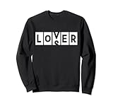 Photo Gallery loser lover tee funny losers club, gioco a fogli mobili con design da s a v felpa Photo Gallery loser lover tee funny losers club, gioco a fogli mobili con design da s a v felpa
