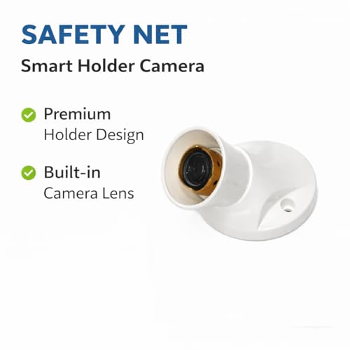 Image of SAFETYNET Wi-Fi Holder Camera | 1080p Hd Clarity | Watch Live View Option Recording | Supported 32GB SD Card | Secret Nanny Cam | Indoor Security Camera (iWFCam APP)