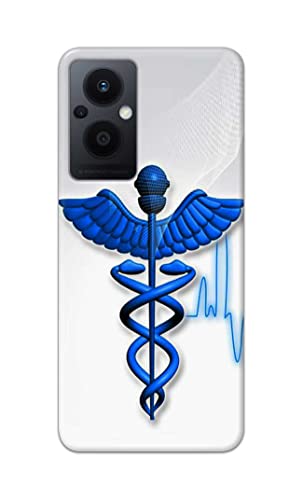 Image of Printed Hard Back Cover Case for Oppo F21 Pro 5G | Oppo F21s Pro 5G | Oppo Reno 7Z 5G Back Cover (Medical Doctor) -1803