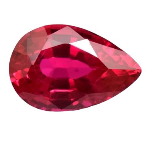 Rubis rouge naturel 10,42 x 6,83 mm pour remplacer une pierre ou réparer un pendentif ancien