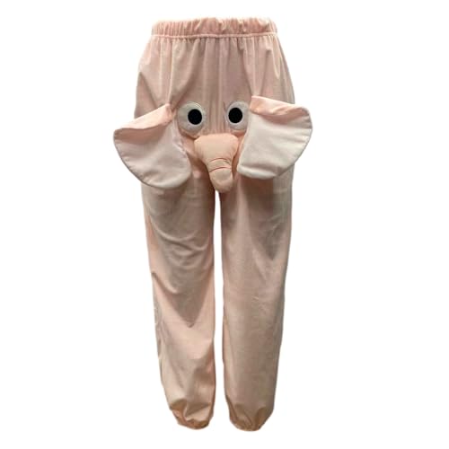 Pyjama éléphant en flanelle anti-froid pantalon de nuit thermique