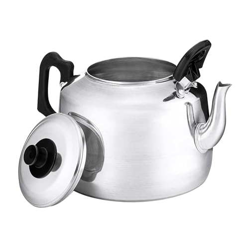 Pendeford TP24 Catering Aluminium Teapot 8 Pints/4.5 Litres, Silver