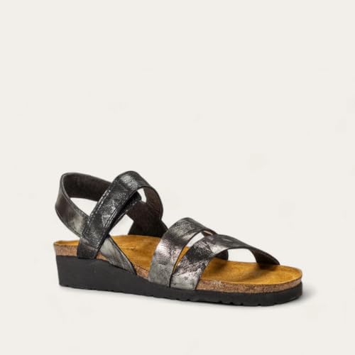 Image of NAOT Kayla Women's Sandals - Supportive 3-Strap Design with Backstrap, Cork & Latex Footbed - Arch Support - Travel-Friendly Comfortable Walking Sandals for All-Day Wear