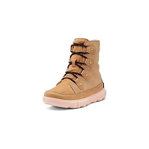 Sorel Damen Explorer II Joan Faux Fur Boot ? wasserdichte Wildleder Stiefel Cover