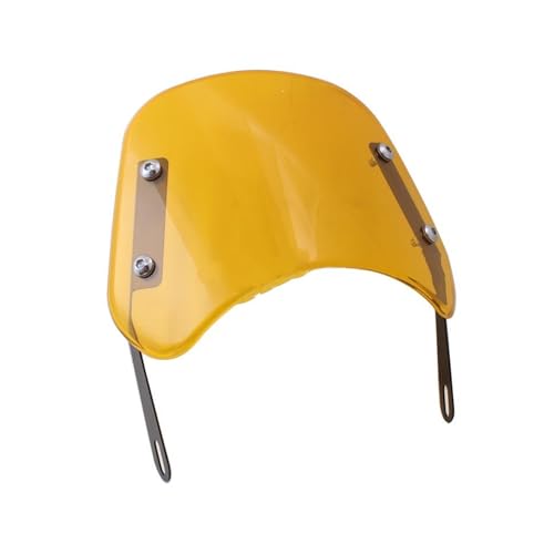 Déflecteur vent moto résolvant les turbulences sur phare 6.5"-9.45" universel