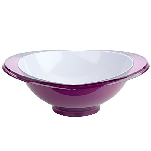 BUGATTI GLLU-02175 Insalatiera, San, Lilla, 28 x 24 x 15 cm