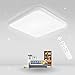 Plafoniera LED Bianco Anten DREAM | 24W Lampada da Soffitto Dimmerabile con Telecomando 3000–6500K 1920LM | Funzione Timer Luce Notturna | 33cm Quadrato per Soggiorno Ufficio Bambini 33x33cm