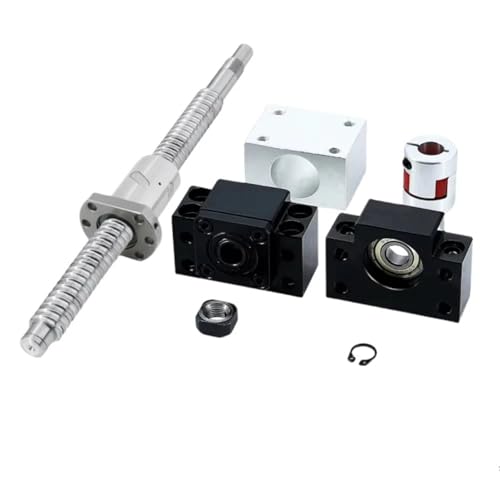 Vis à billes SFU1605 1250mm avec supports BKBF12 et boîtier d'écrou DSG16H