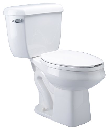Zurn Z5570-BWL Toilet Bowl Only, Elongated Pressure Assist, for Two-Piece Toilet