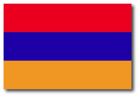 Magnet Me Up Armenia Armenian Flag Magnet Decal, 4x6 Inches, Automotive Magnet for Car, Truck SUV, Sticks to Any Magnetic Surface, Cultural Item, Show Pride to Your Country, Crafted in USA
