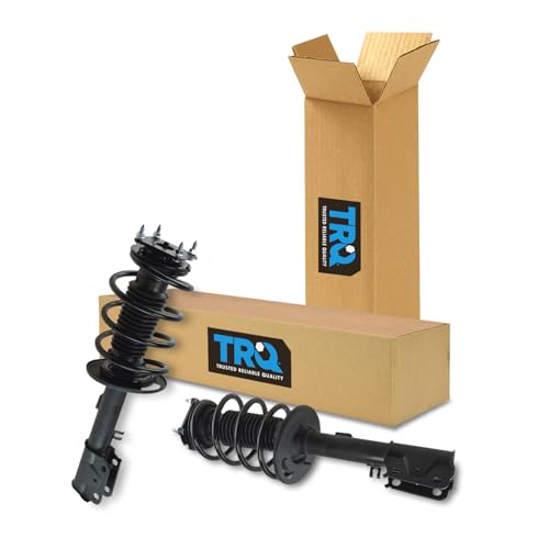 Image of TRQ Front Driver and Passenger Side Strut and Spring Assembly Set Compatible with 11-13 Ford Explorer