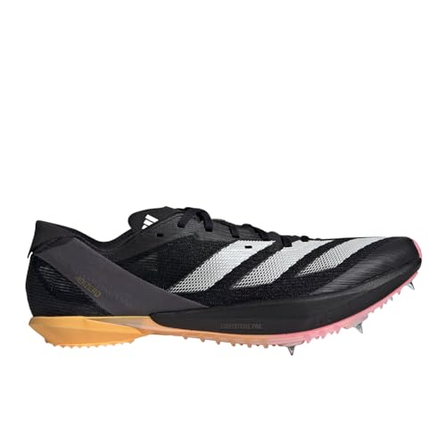 Image of adidas Mens Adizero Ambition Running Sneakers Shoes - Black