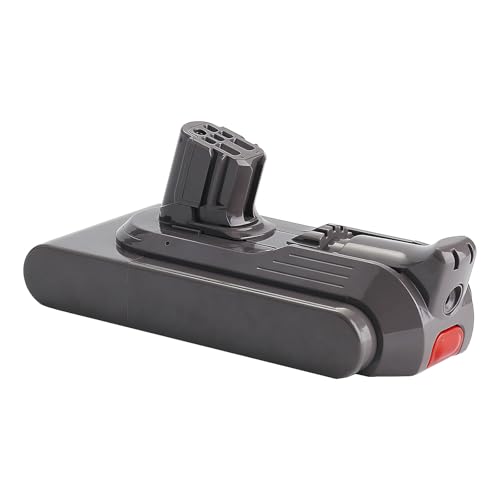 Easekent Akku für Dyson V12 Detect Slim 3000mAh 25 2V Ersatzakku Click-in mit rotem Knopf kompatibel mit V12 Slim Absolute Fluffy Extra SV20 SV26 SV30 SV34 SV35 SV46 ersetzt 965470-01