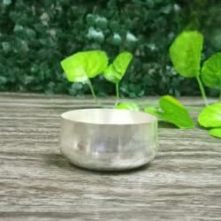 German Silver Small Bowl for Pooja Celebration/Dinning Bowl - (Pack of 5) Size:1.5" Wt:10g Each-image-23