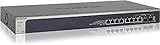 NETGEAR XS708T-100NES 8-Port Gigabit Ethernet Smart Managed Pro Switch, L2+/Layer 3 Lite, 10 SFP+, ProSAFE Lifetime Protection (XS708T)