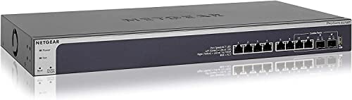 NETGEAR XS708T Smart Switch 8 Port 10GbE Ethernet LAN Switch