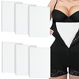 Sosation 6 Pcs Lipo Foam Board - Post Surgery Compression Garment, 8 x 11 Inches, White