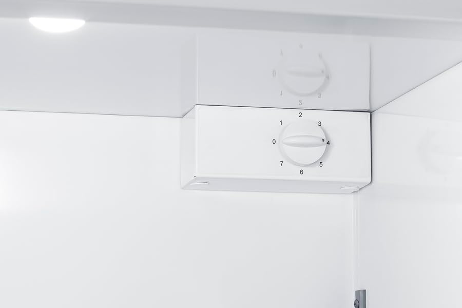 Summit 18 cu.ft. Freezer, 30” Wide, Upright, Manual Defrost, Commercial, White - AFM19WLHD (Left Handed Door Swing)