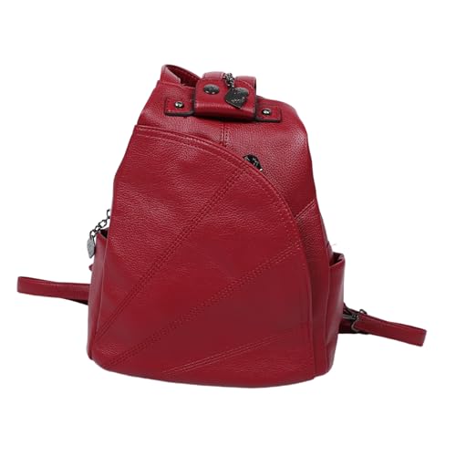 Sac à dos femme en cuir PU pour voyager léger sans vider son sac