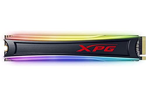 ADATA XPG S40G 256GB RGB M.2 Interne Solid State Drive Gaming- SSD Festplatte, schwarz Cover