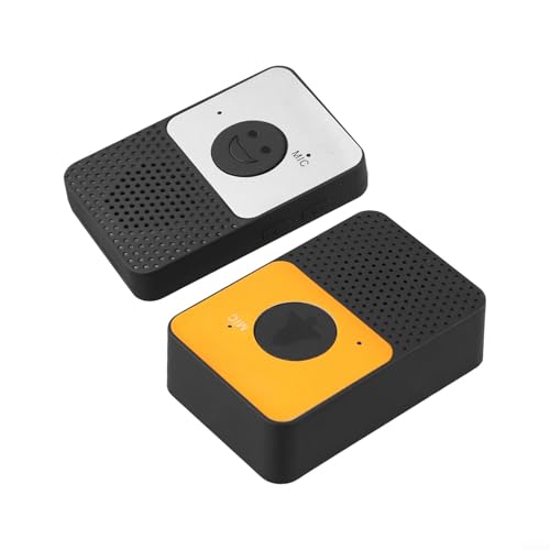 Gdfnmogo Interphone sans fil duplex complet avec système de communication en temps réel 4 sonneries longue portée intérieur extérieur unité pour restaurant