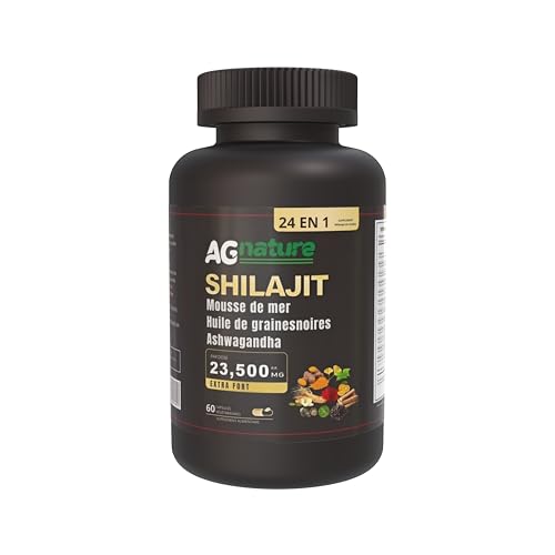 AG nature Shilajit Pur Himalayen Original Fort 60 Gélules | Compl...