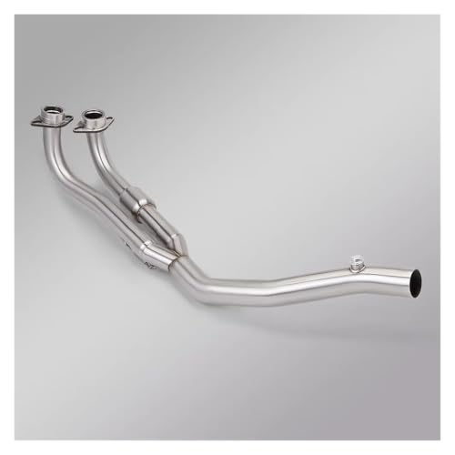 Tuyau d'échappement moto AK550 raccord avant inox collecteur de liaison silencieux de 2017 à 2021