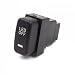 WINOMO Car LED Light Switch Auto Fog Light DRL Rock Switch for Mitsubishi outlander pajero