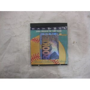 Collectible...jeff Bagwell 1991 Holoprism Rookie of Year Special Collectors Edition Refractor Card...with Certificate of Authenticity....