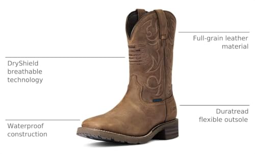 Image of ARIAT Men's Hybrid Patriot Waterproof Western Boot
