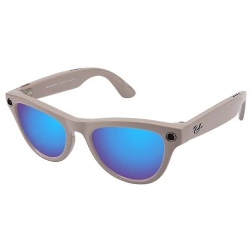 Image of LenzReborn Lens Replacement for RayBan Meta Skyler RW4010 & RW4014 (52mm) AI Glasses, Transitional, Anti-Scratch