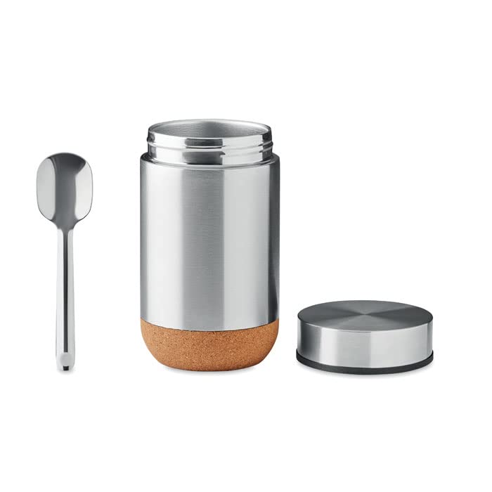 Termo para comida de 400 ml Schmalz® que mantiene tu almuerzo caliente con cuchara integrada 7