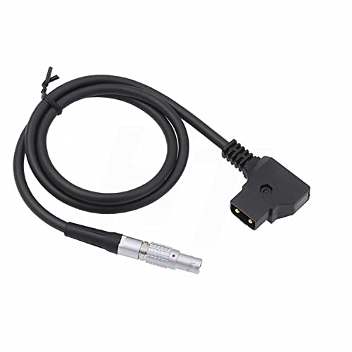 Cable D-tap 0B de 2 pines para alimentar transmisores Teradek Cube en rodajes largos de 90cm