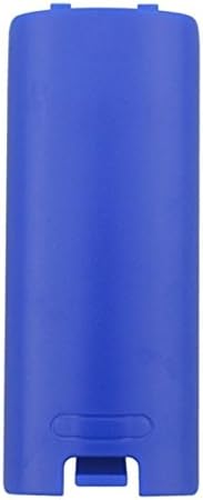 Replacement Battery Back Cover Case Door Sell Lid for Wii Remote Controller （Dark Blue）