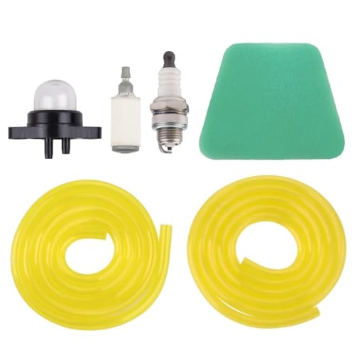 Hipa 530037793 Air Filter for Poulan 2150 2375 1950 2055 1950 2050 2075 2175 2250 2450 2550 220 225 230 260 Pro Chainsaw Parts Primer Bulb Spark Plug Fuel Line Kit