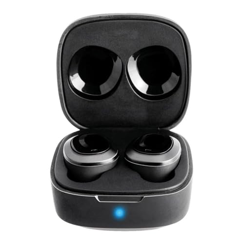 Auricolari senza fili: goditi il suono stereo con questi auricolari neri senza fili di Grundig