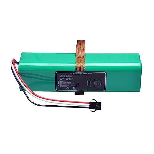SteFik Spare Battery for Robot Vacuum. Compatible for Uoni V980MAX V980PLUS Robot Vacuum Cleaner, Battery Pack Capacity 6000mAh Accessories Parts