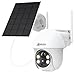 ANRAN 2K Solar Überwachungskamera Aussen Wi-Fi,360°PTZ Schwenkbar Kamera Überwachung Aussen,Farbnachtsicht & 2-Wege-Audio,PIR Erkennung & Intelligenter Alarm,IP66 Wasserdicht,Alexa Kompatibel