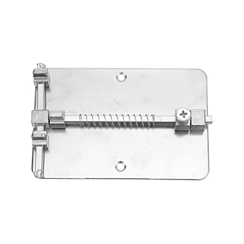 Soporte de la placa de circuito PCB Acero inoxidable de acero inoxidable El accesorio de reparación de la placa base para soldadura y reelaboración electrónica con 3 boquillas de