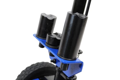 K Tool International 63194 22 Ton Automotive Air Truck Jack For Garages, Repair Shops, And Diy, 44,000 Lbs. Capacity, Hydraulic Lift Range 9"- 18", Heavy Duty Steel, Load-Limiting/Bypass Valves, Blue #TOP5