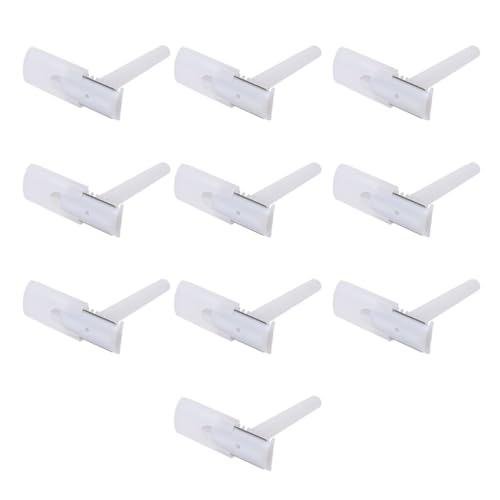 TOVINANNA Portable Razor Case Travel Mini Double Sided Razor 25pcs Hair Shaving Kit for Arms Legs Privates