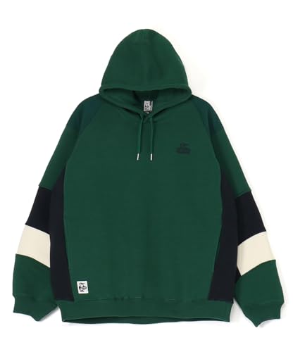 [チャムス] フード付きトレーナー Myton Panel Hoodie レディース Green