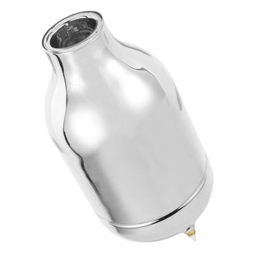 MAGICLULU Forro Para Termo Botella De Agua Infusor Tazas De Te Taza De Acero Inoxidable Vasos Para Taza De Café Con Agitación Automática De Gimnasio Para Hombres Silver Vidrio