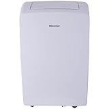 Hisense 7000-BTU DOE (115-Volt) White Vented Wi-Fi enabled Portable Air Conditioner with Remote Cools 500-sq ft