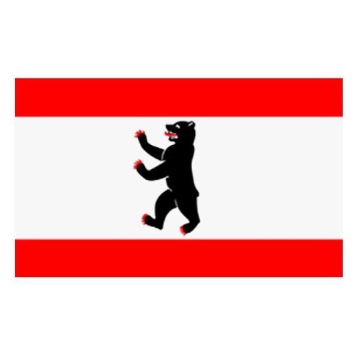 La bandera de 150 x 90 cm de Berlín