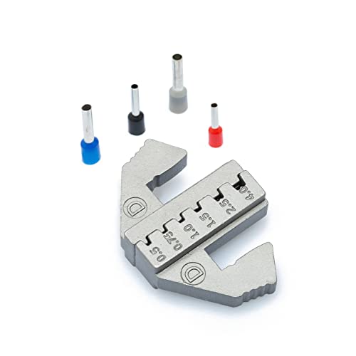 Wirefy Crimping Die for Ferrule Terminals 22-12 AWG | Interchangeable Quick-Change Die for Wirefy Crimping Tools | Professional Ferrule Crimping Accessory