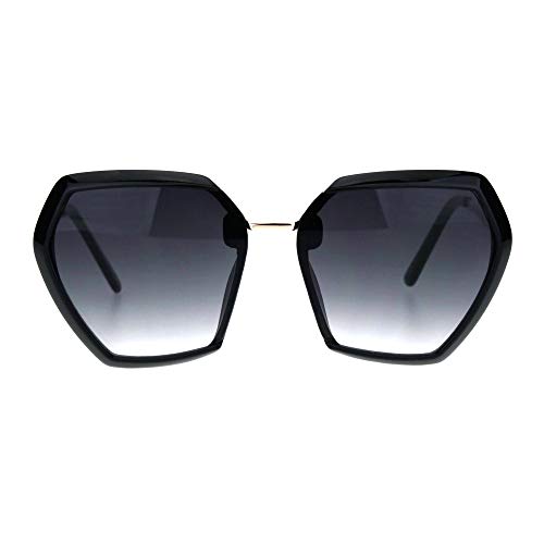 Womens Chic Fashion Sunglasses Unique Square Trapezoid Frame UV 4002
