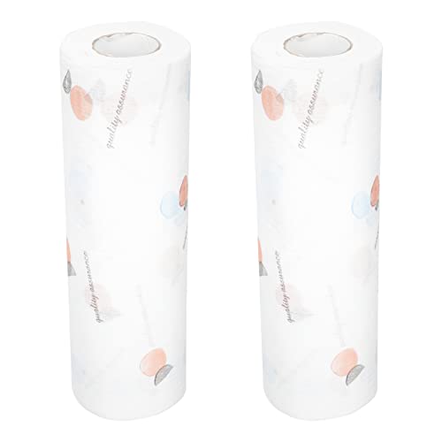 BATHVEVE 2rollos Toallas Papel Cocina Paños Lavables Prácticos Accesorios Lavado