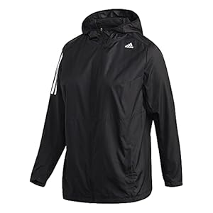 adidas-Womens-Own-The-Run-Hooded-Jacket adidas Women's Own The Run Hooded Jacket, Black, X-Large